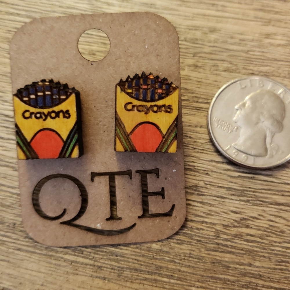 🦚Handmade earrings